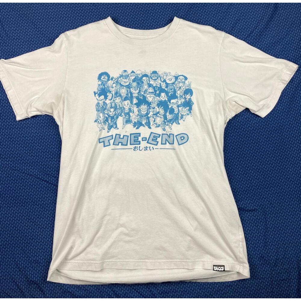 Uniqlo Dragon Ball Shonen Jump 50th Aniversery The End T shirt Size Large